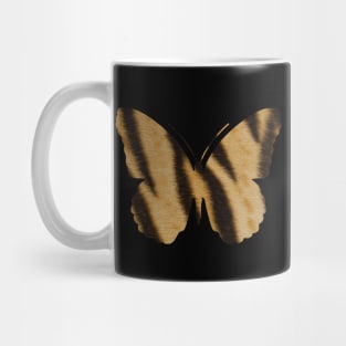 Orange and Black Tiger Butterfly Art Mug